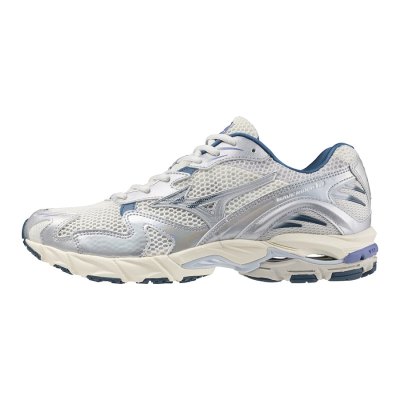 Zapatillas Mizuno WAVE Rider 10 Hombre Plateados / Plateados / Blancos - Chile M742WJXVDZ